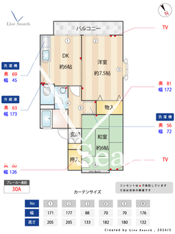 プリマベーラ 202 【東京都東小金井駅】 の間取り図