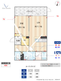 EDEL HAUS 101 【福岡県藤崎駅】 の間取り図