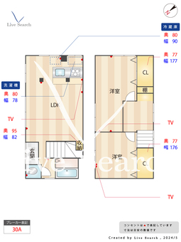亀戸戸建  【亀戸駅】 の間取り図