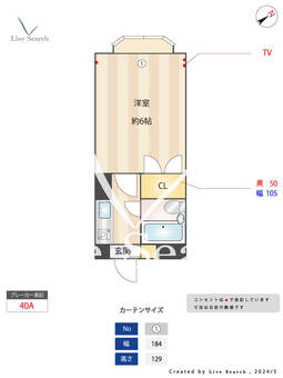 ロンジング 302 【東京都東池袋駅】 の間取り図