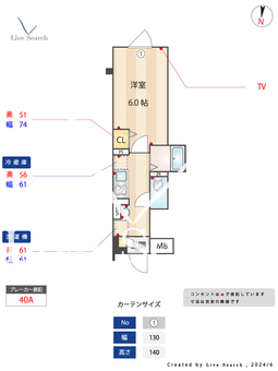 エルファーロ代々木上原Ⅱ 305 【東京都代々木上原駅　徒歩5分】 の間取り図