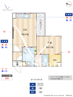 rise博多南 203 【福岡県博多南駅】 の間取り図