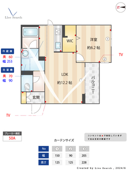 Premias　K　室見 301 【福岡県室見駅】 の間取り図
