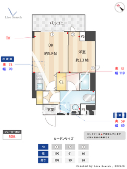 GRANSITE東大前 502 【東大前駅】 の間取り図