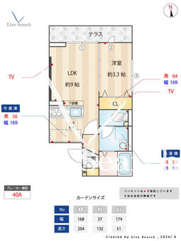 セジュール東糀谷 106 【京浜急行電鉄空港線　大鳥居駅】 の間取り図