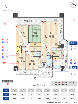 西新二丁目パーク・ホームズ 405 【福岡県西新駅】 の間取り図