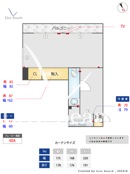 MI西新宿 201 【東京都西新宿駅】 の間取り図