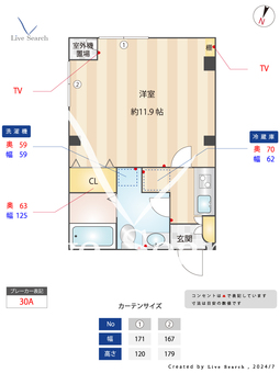 YOKE　Ⅳ 101 【東京都高田馬場駅】 の間取り図