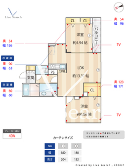 グラナーデ目白御留山 202 【東京都下落合駅】 の間取り図