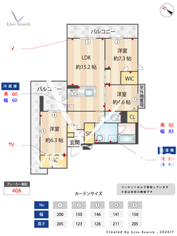 Shamaison LE CHAT BLANC 301 【福岡県雑餉隈駅】 の間取り図