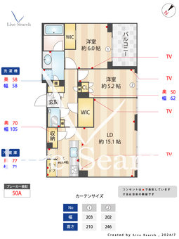 グランドミレーニアタワー＆スイート南池袋 3006 【東京都池袋】 の間取り図