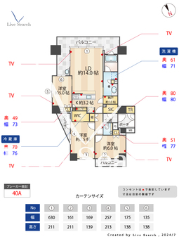 Brillia巣鴨 609 【東京都巣鴨駅】 の間取り図