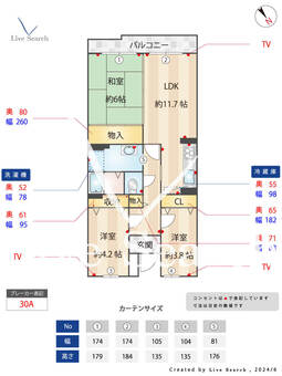 鎌取セントラルマンション 505 【鎌取駅】 の間取り図