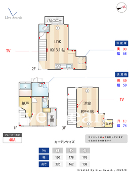雑司ヶ谷2丁目新築戸建 1 【東京都雑司ヶ谷駅】 の間取り図