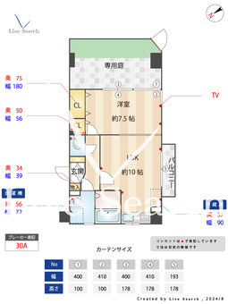 グリチーネ 101 【福岡県金山駅】 の間取り図