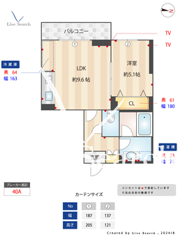 ベアフルート 307 【蒲田駅】 の間取り図