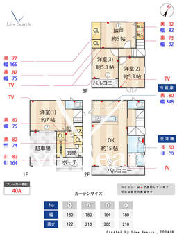 豊島区南大塚1丁目5棟現場 3 【東京都大塚駅】 の間取り図