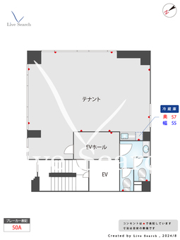 イチロービル 3 【東京都入谷駅】 の間取り図