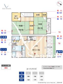 	荻野ハイタウン 7 【兵庫県	阪急伊丹線「伊丹」バス10分】 の間取り図