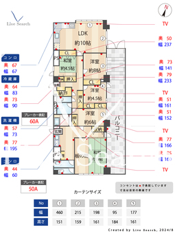 ユニバース竹下 201 【福岡県竹下駅】 の間取り図