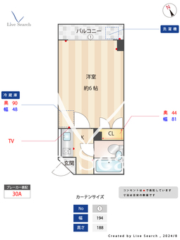 フレッシュ柏野 (京都) 203 【北野白梅町駅】 の間取り図