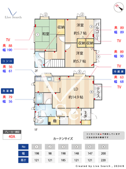 エルムヒルD 102 【神奈川県センター南駅】 の間取り図