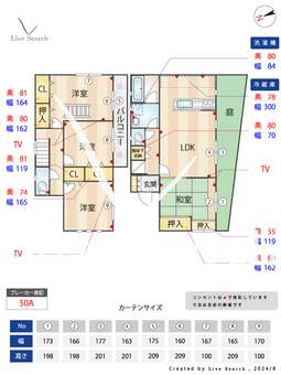さいたま市見沼区大谷貸家 1 【埼玉県七里駅】 の間取り図