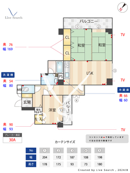 ライオンズマンション高宮第6 403 【福岡県平尾駅】 の間取り図