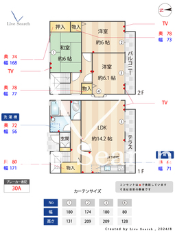 シェラ・エトワールD 101 【東京都東大和市駅】 の間取り図