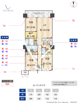 RJRプレシア高取 506 【福岡県藤崎駅】 の間取り図