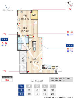 ウィズプラス松戸 302 【松戸駅】 の間取り図