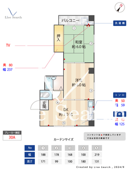 さちビル 402 【福岡県唐人町】 の間取り図