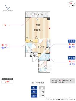 ベレッツア南天神 202 【福岡県薬院大通り駅】 の間取り図