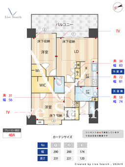 コアマンションルネス箱崎 515 【東区箱崎九大前駅 (地下鉄箱崎線)】 の間取り図