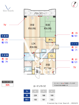 サンライズ博多 401 【福岡県東比恵駅】 の間取り図