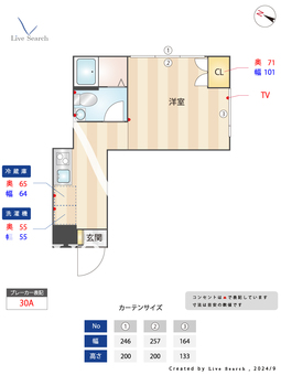アルトパレス 202 【東京都西日暮里駅】 の間取り図