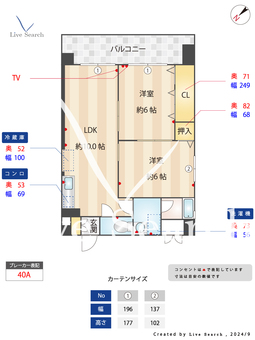 ゆう和ビル 401 【福岡県東比恵駅】 の間取り図