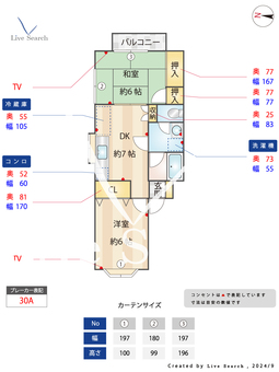 ピナクル博多南 C202 【福岡県JR　博多南駅】 の間取り図