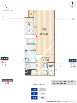 マークス塚本 302 【大阪府塚本駅】 の間取り図