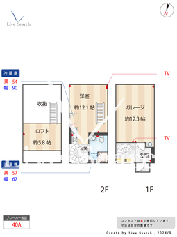 EmiBase小手指 2 【小手指】 の間取り図