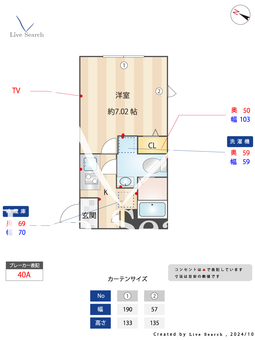 ディーベース御嶽山 101 【御嶽山】 の間取り図