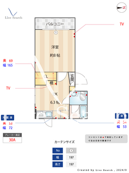 YOKE・Ⅲ 301 【東京都高田馬場駅】 の間取り図