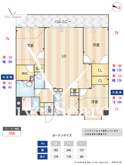 セッテ西新 603 【福岡県西新駅】 の間取り図