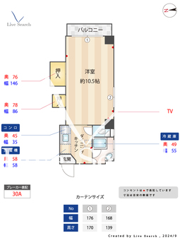 新宿マンション 202 【東京都新大久保駅】 の間取り図