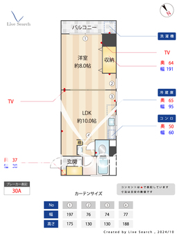 新宿MKビル 803 【東京都新宿御苑前駅】 の間取り図