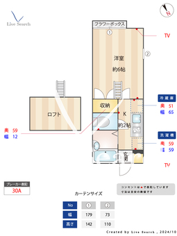プリエール 201 【東京都篠崎駅】 の間取り図