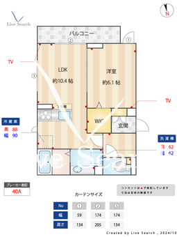 D Paina 小机町 205 【神奈川県横浜線　小机駅　徒歩8分】 の間取り図
