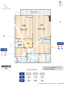 D Paina 小机町 301 【神奈川県横浜線　小机駅　徒歩8分】 の間取り図