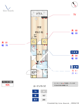 パークコート 107 【埼玉県小手指駅】 の間取り図