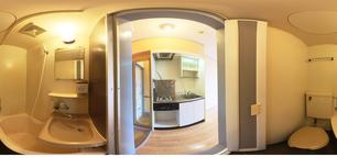 シャトルタナカ 208 【東京都柴崎駅】 の間取り図